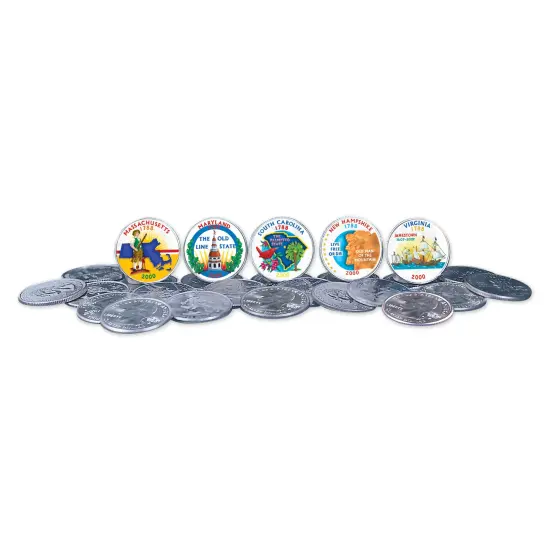 2000 Colorized Statehood Quarters {1}