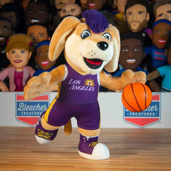 Bleacher Creatures Los Angeles Sparks Sparky 10" Mascot Plush Figure {6}