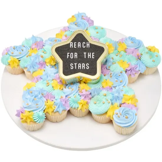 Star Grad Letter Board DecoSet Cake Decoration {4}