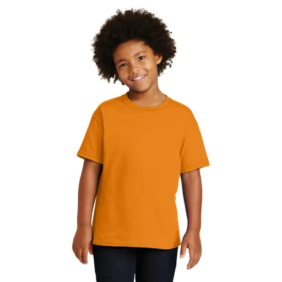 RADYAN&reg; Youth Crew Neck Short Sleeve T-Shirt Tennessee orange {1}