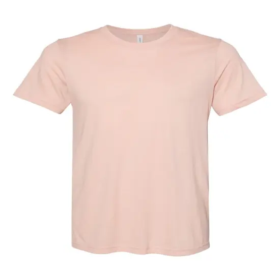 BELLA + CANVAS&reg; Adult Sueded Tee Ultra Soft Luxury Comfort Heather peach {1}