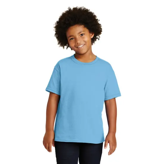 RADYAN&reg; Youth Crew Neck Short Sleeve T-Shirt Sky {1}