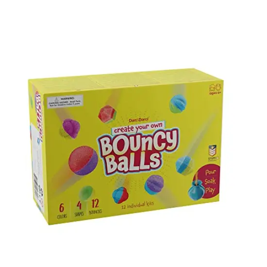 12 Individual Kits - Science Party Favors - Cool Birthday Parties Activities for Kids - Create 12 Balls - Fun DIY Arts and Crafts Bulk - Craft Projects Gifts {4}