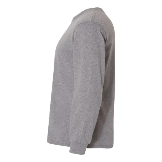 Gildan&reg; DryBlend Crewneck Long Sleeve T-shirt Graphite heather {5}