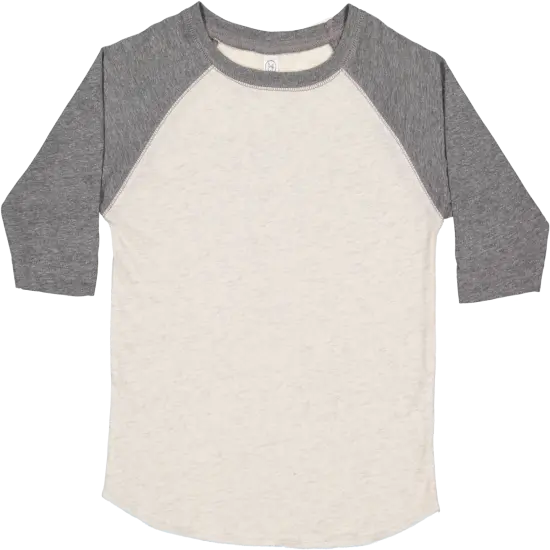 Toddler (Unisex) Raglan Baseball T-Shirt, Various Sizes by Rabbit Skins&reg; {1}