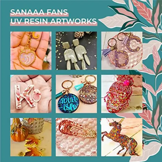 UV Resin Clear Hard Type 100g Transparent UV Curing Ultraviolet Cure Resin, Solar Cure Sunlight Activated Resin for DIY Resin Jewelry Making {3}