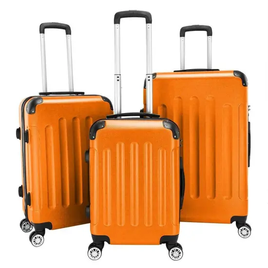 Durable 3Pcs Luggage Set ABS Trolley Spinner {2}