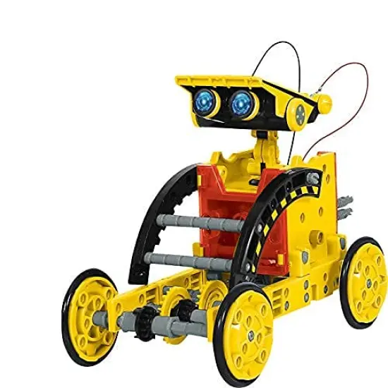 Solar Robot Kit for Kids Age 8-12, 12-in-1 Build Your Own Robot with Solar Panel & Battery Power, Science Engineering Christmas Birthday Idea Gifts for Boy Age 8 9 10 11 12 {3}