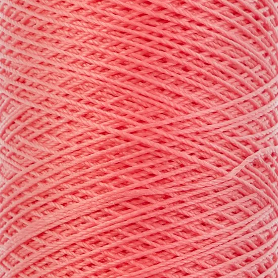 Gudebrod 0.015" Waxed Polyester Thread 500ft | Made In USA Pink {3}