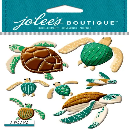 Jolee's Boutique Sea Turtles Dimensional Stickers {1}