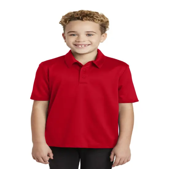 Posicharge Polo Shirts For Youths | RADYAN&reg; Red {1}