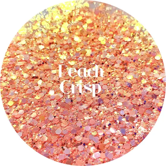 Polyester Glitter - Peach Crisp by Glitter Heart Co.&trade; {1}