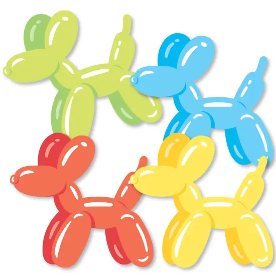 Big Dot of Happiness Balloon Animals - Decorations DIY Happy Birthday Party Essentials - Set of 20 {3}
