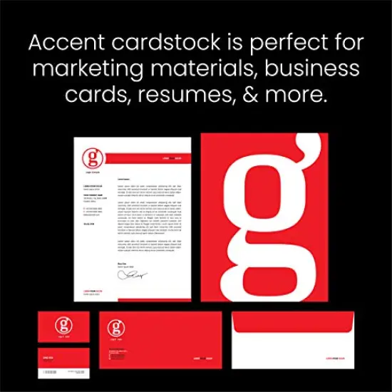 250 Sheets Opaque White 80lb, 8.5” x 11” Cardstock Paper, 216gsm, 1 Ream, Premium Super Smooth Heavy Cardstock Printer Paper for Ink Heavy Invitations, Cards, Menus, Images and More, 121947R {5}