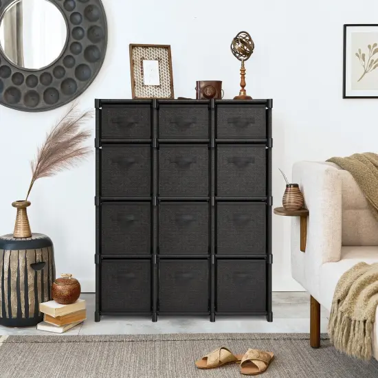 Cube Storage Organizer with Bins for Bedroom, Living Room, Office {3}