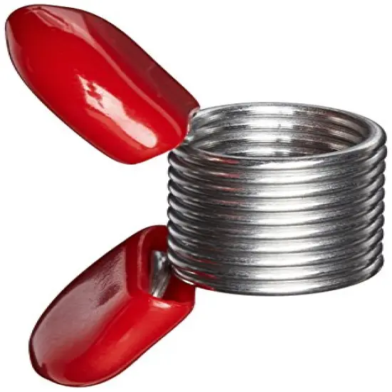 Bead Stoppers, Red- 4/Pkg {1}