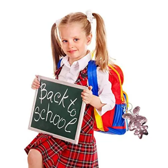 20 Pieces Flip Sequin Keychain Party Favors for Kids Girls Backpack Unicorn Mermaid Keychains for Kids Birthday Goody Bag Fillers Easter Halloween Party Favors Basket Stuffers Gifts {5}