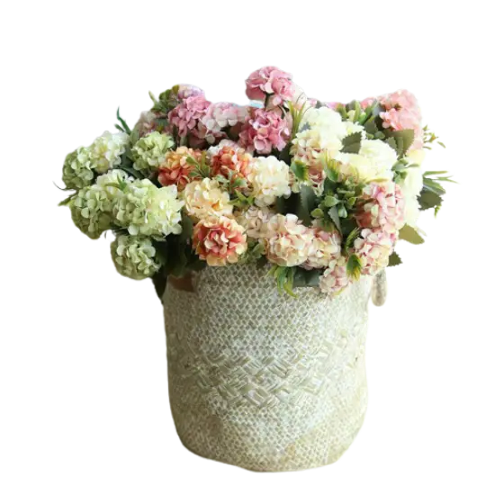 Kitcheniva 10 Heads Artificial Hydrangea Flowers Bouquet Home Decor {2}