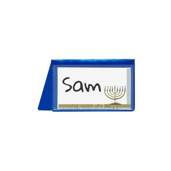 StoreSMART - Placecard Nametag Holders - Chanukah Pack - 20 Pack - Blue and White {2}