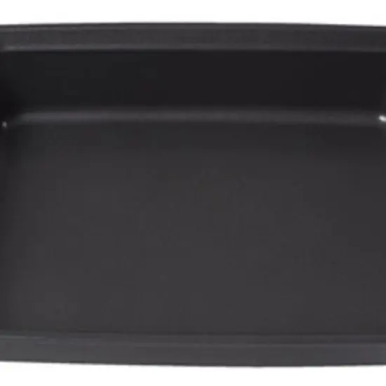 Bakeware Oven Lovin' Nonstick Loaf Pan, 9-Inch by 5-Inch Steel Pan, Gray with Orange Handles {3}