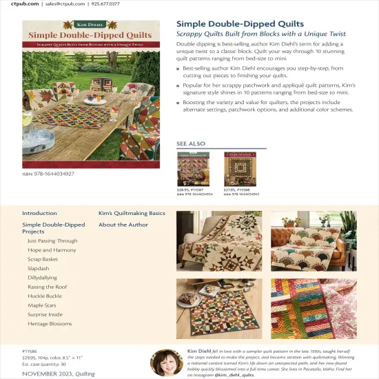 Simple Double-Dipped Quilts {3}