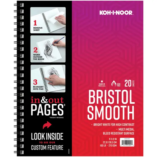 Koh-I-Noor&reg; Artist Bristol Smooth Paper {1}