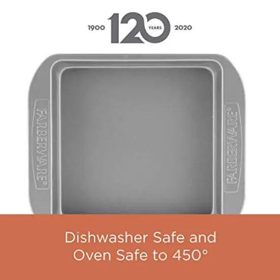 Nonstick Bakeware Nonstick Baking Pan / Nonstick Cake Pan, Square - 9 Inch, Gray {6}