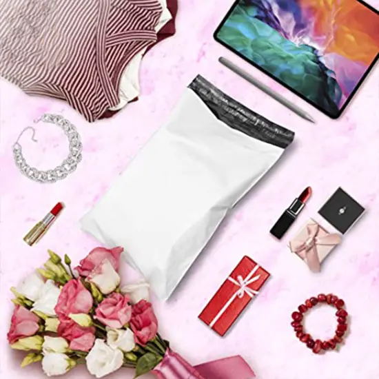 White Poly Bag Mailer Envelopes Premium Protection for Your Shipments {3}