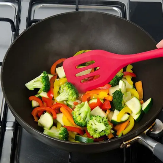 10pcs Silicone Cooking Kitchen Utensil Set Serving Tools Heat Resistant Red {8}