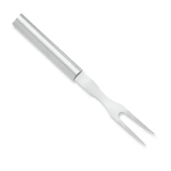 Rada Long Tined Carving Fork, Stainless Steel Utensil, Long Tines and Piercing Tips Hold, Turn, Transfer, and Serve Meat {1}