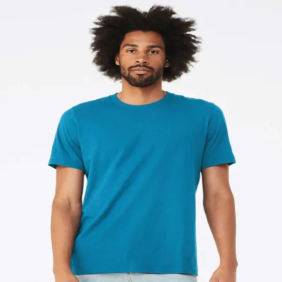 BELLA + CANVAS&reg; - Crewneck Short Sleeve Jersey Tee Electric blue {1}