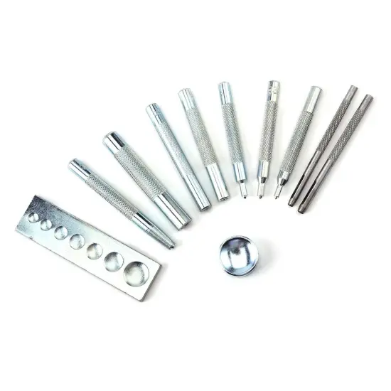 11-Piece Craft Tool Set for DIY Leather Craft {2}