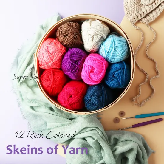 Hearth & Harbor Acrylic Yarn Skeins {3}