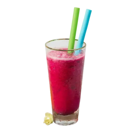 Kitcheniva Reusable Silicone Drinking Straws Straight & Bend {4}