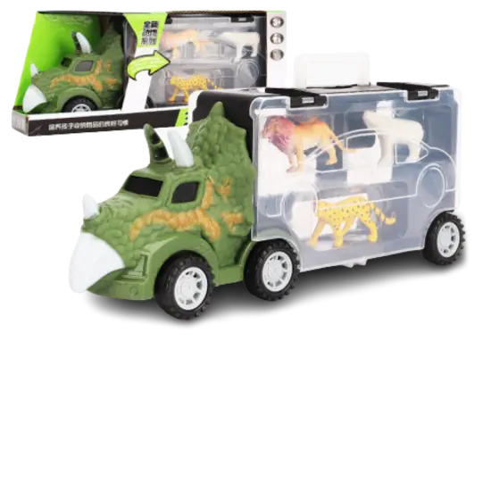 Kitcheniva Kids Triceratops Truck Dino Toy Gift Idea {2}