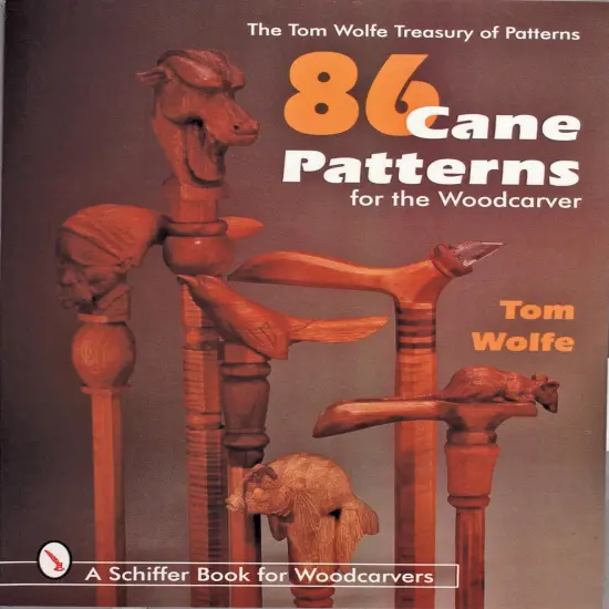 86 Cane Patterns for the Woodcarver {1}
