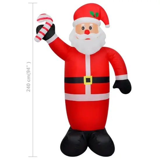 8ft Christmas Inflatable Santa Claus {3}