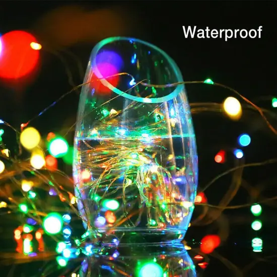 LED Solar Fairy Lights Garden Outdoor Party Christmas Lamp String Light {4}