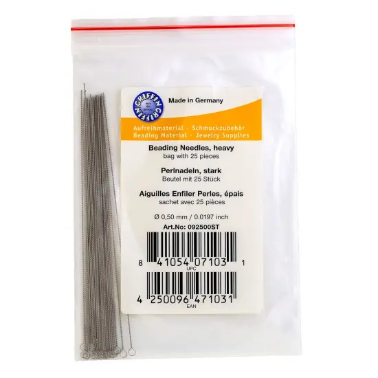 Griffin Heavy Beading Needles for all your beading and DIY projects (Package of 25) {1}