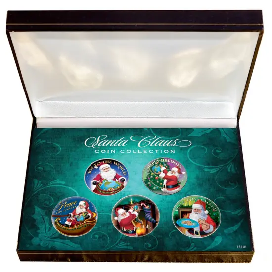 Santa Claus JFK Half Dollar Coin Box Set {2}