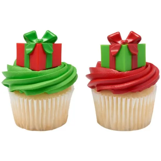Holiday Gifts DecoPics Cupcake Decoration, 12ct {1}