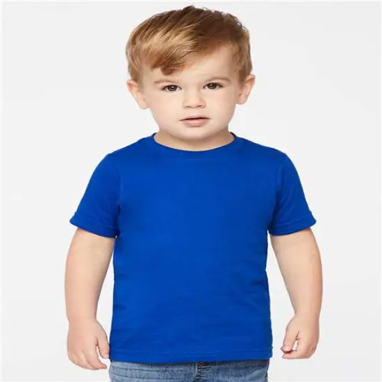 Rabbit Skins&reg; Toddler Fine Jersey Crewneck Short Sleeve Tee - 3321 Royal {1}