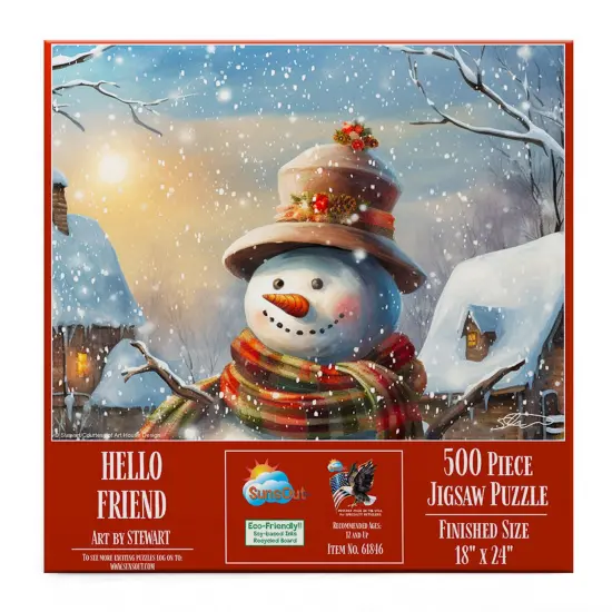 Sunsout Hello Friend 500 pc Jigsaw Puzzle 61846 {4}