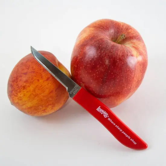 Lehman's Paring Knife Set, Sharp Flexible Stainless Steel Peeling Coring Knives, 2.5 inch Blades, Pack of 3 {3}