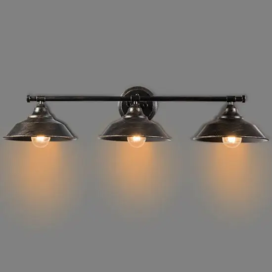 3-Light Modern Bathroom Wall Sconce Wall Lamp {1}