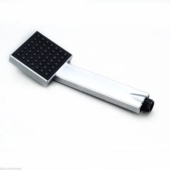 8" LED Rainfall Shower head Arm Control Valve Handspray Shower Faucet Set {4}