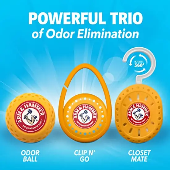 Arm & Hammer Deodorizer Odor Busterz, 3-Pack, Orange, 3 Count {5}