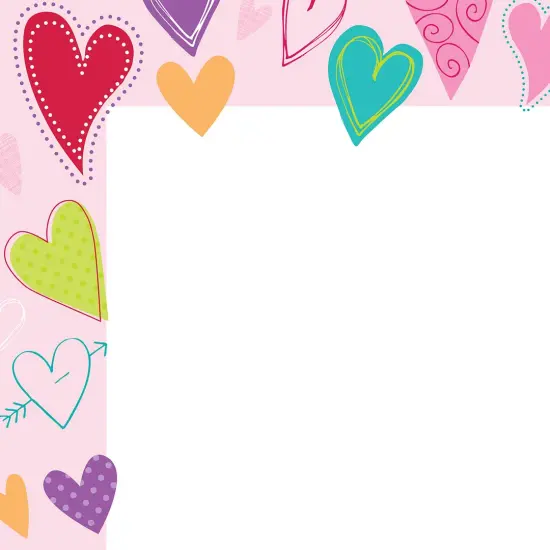 Great Papers! Dancing Hearts Valentine Stationery Letterhead, Invitations and Announcements, Printer Friendly, 8.5"x11", 80 Pack {2}