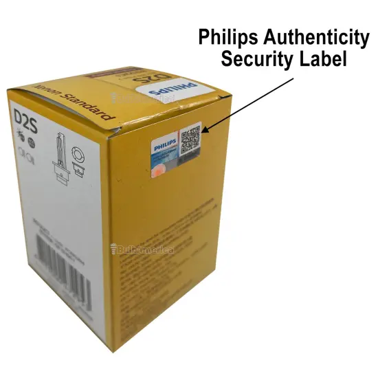 Philips 35w 85v D2S Xenon Standard Original Quality Automotive Bulb {2}