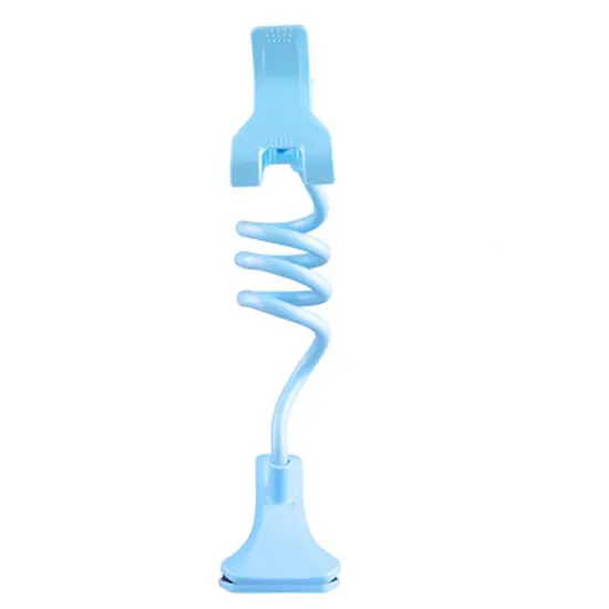 Kitcheniva Universal Mobile Phone Tablet Mount Holder Flexible Light blue {1}